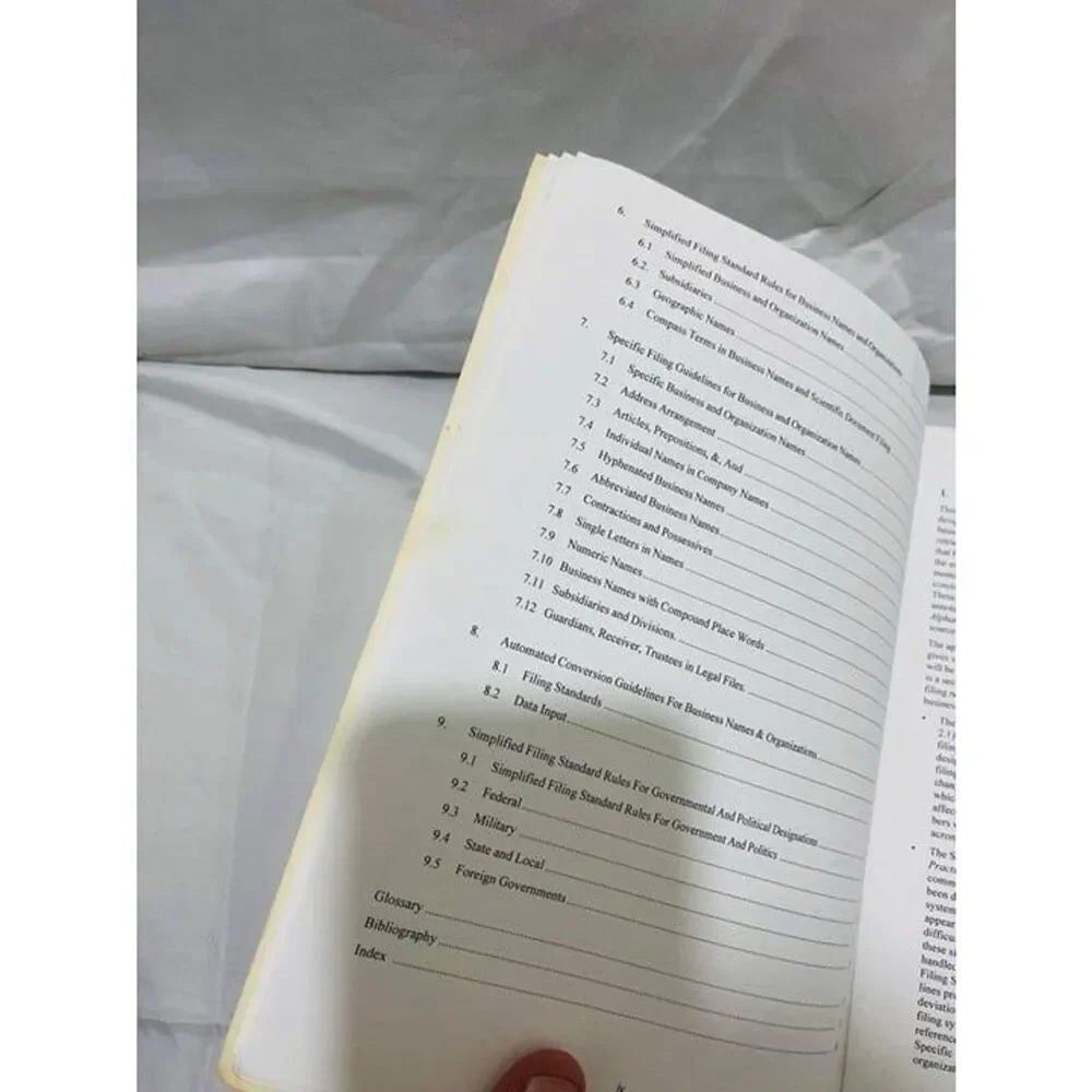 Alphabetic Filing Rules Second Edition by ARMA International Vintage 1997